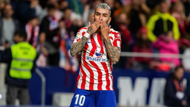 Angel Correa’s last-minute goal helped Atletico draw with Real Madrid